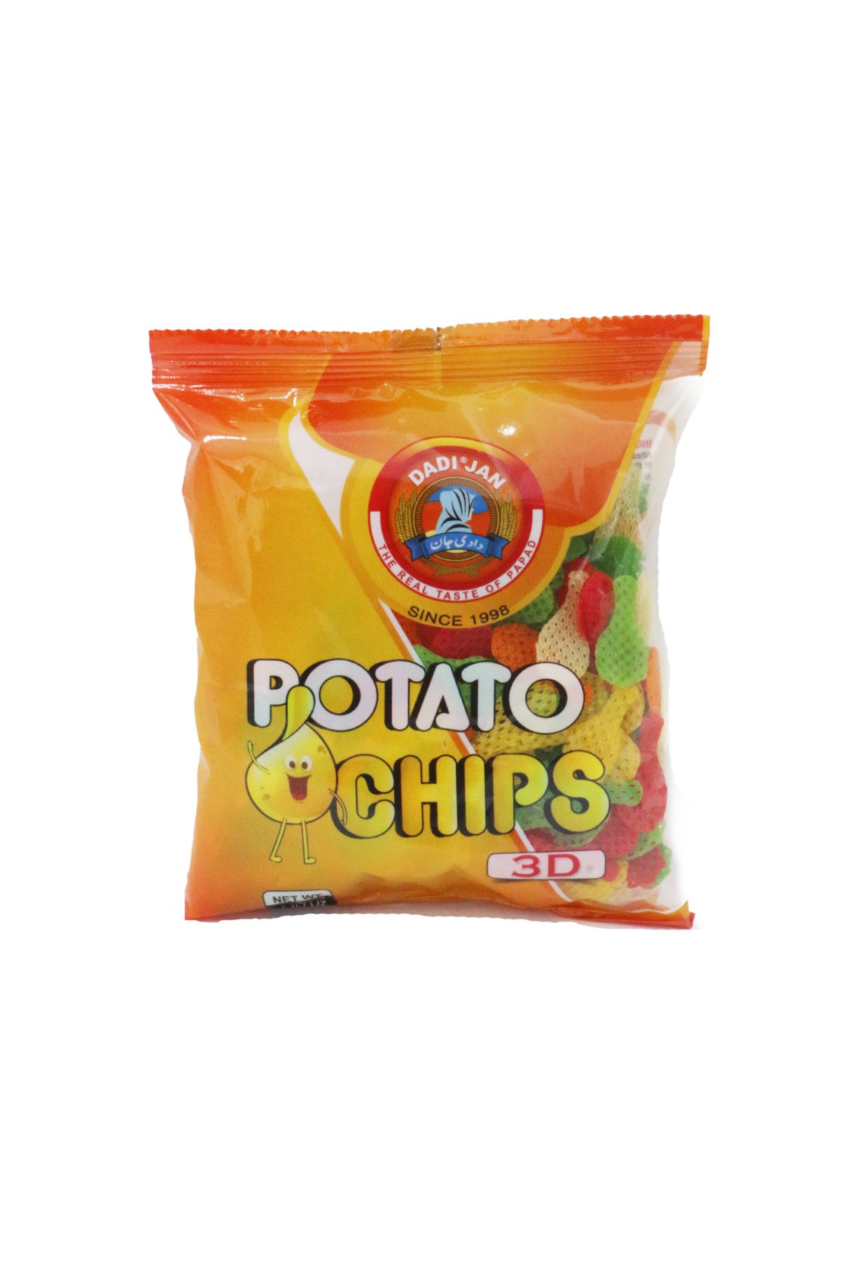 dadi jan potato chips 3d 200g