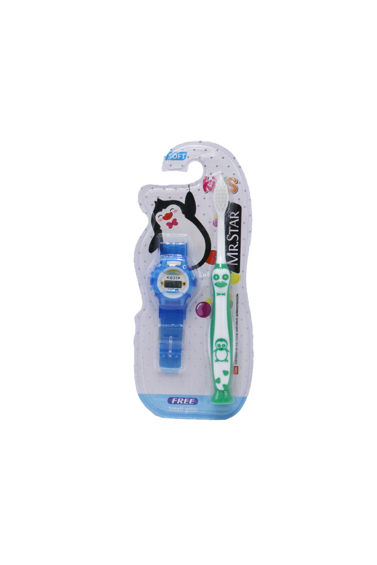 mr star kids tooth brush watch s06c