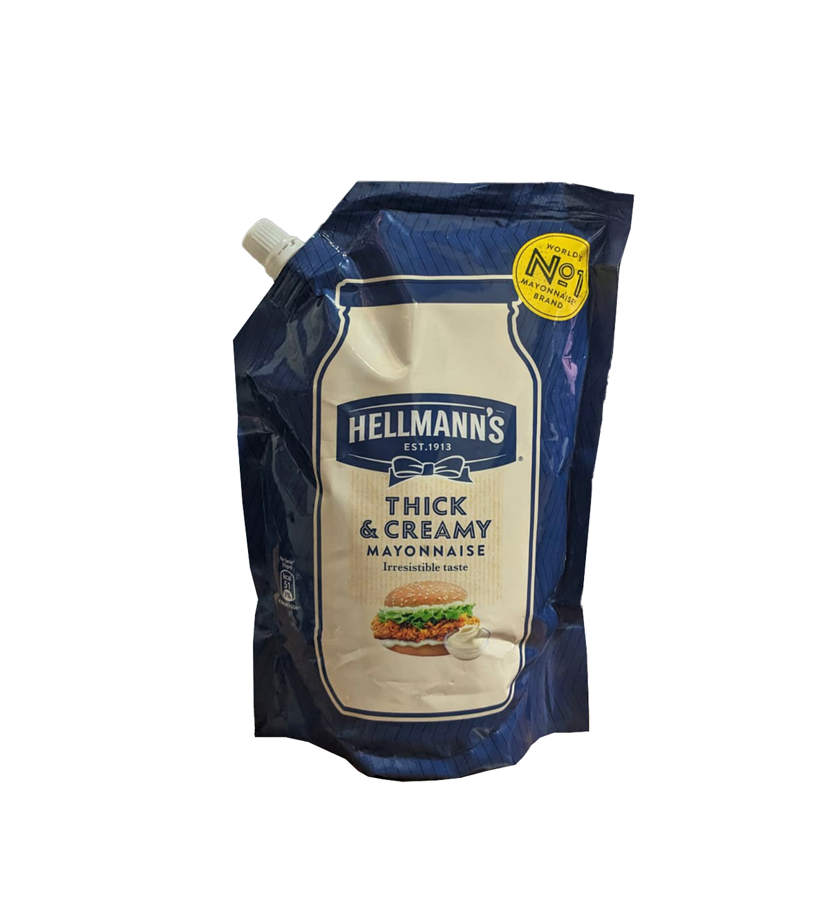 hellmanns mayonnaise thick & creamy 900ml