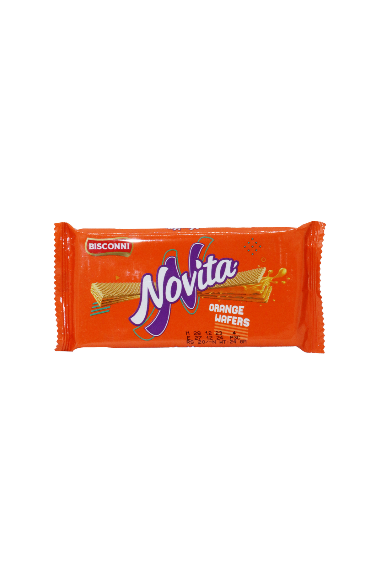 bisconni novita wafer orange rs20