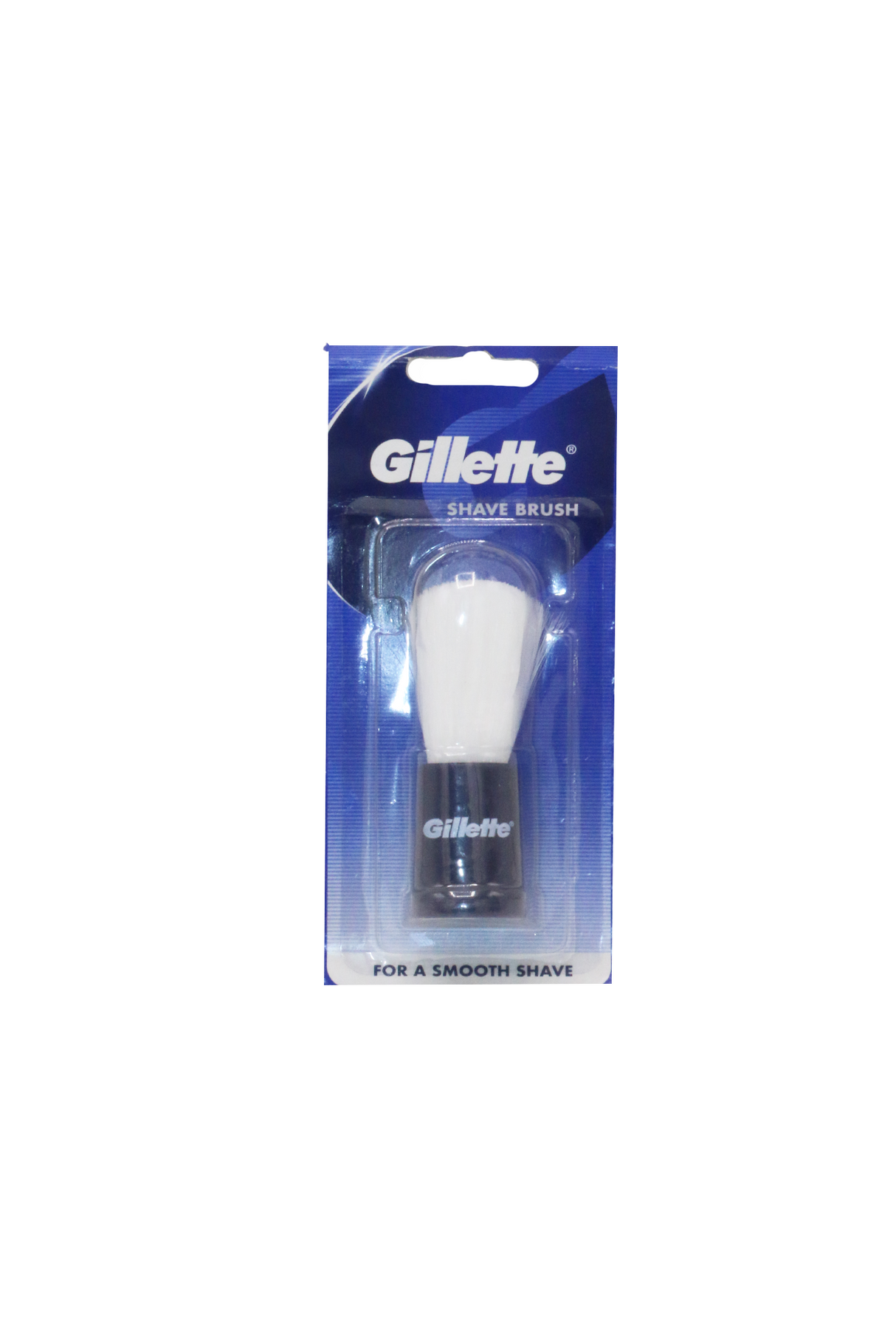 gillette shaving brush white