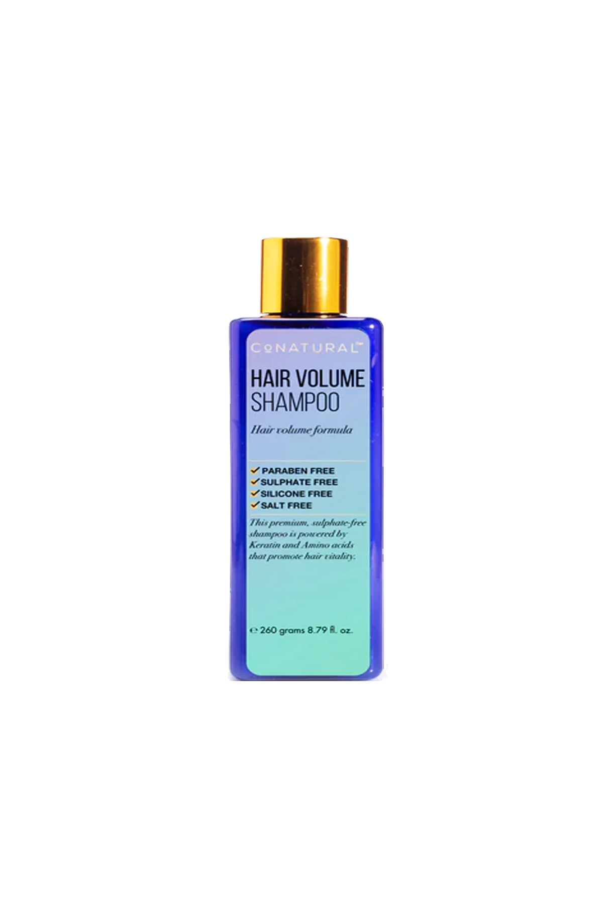 conatural shampoo hair volume 260g