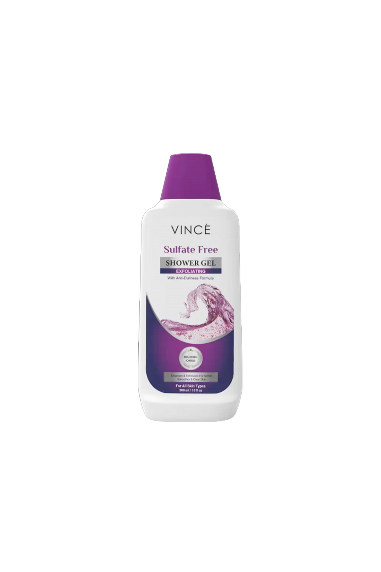 vince shower gel exfoliating 300ml