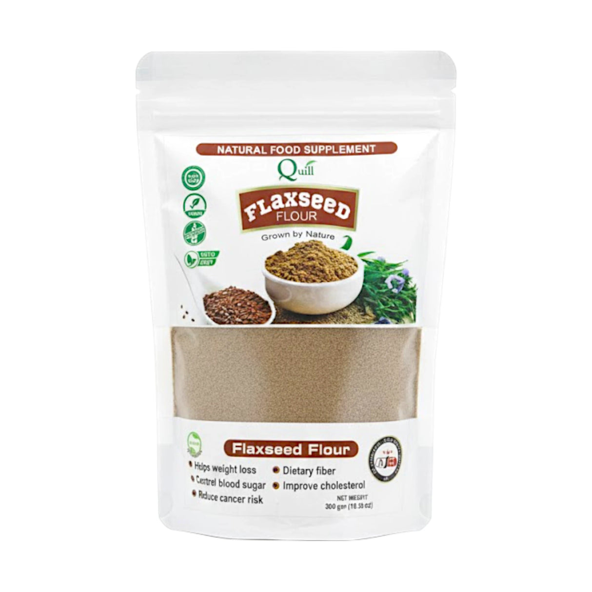 quill flaxseed flour 300g