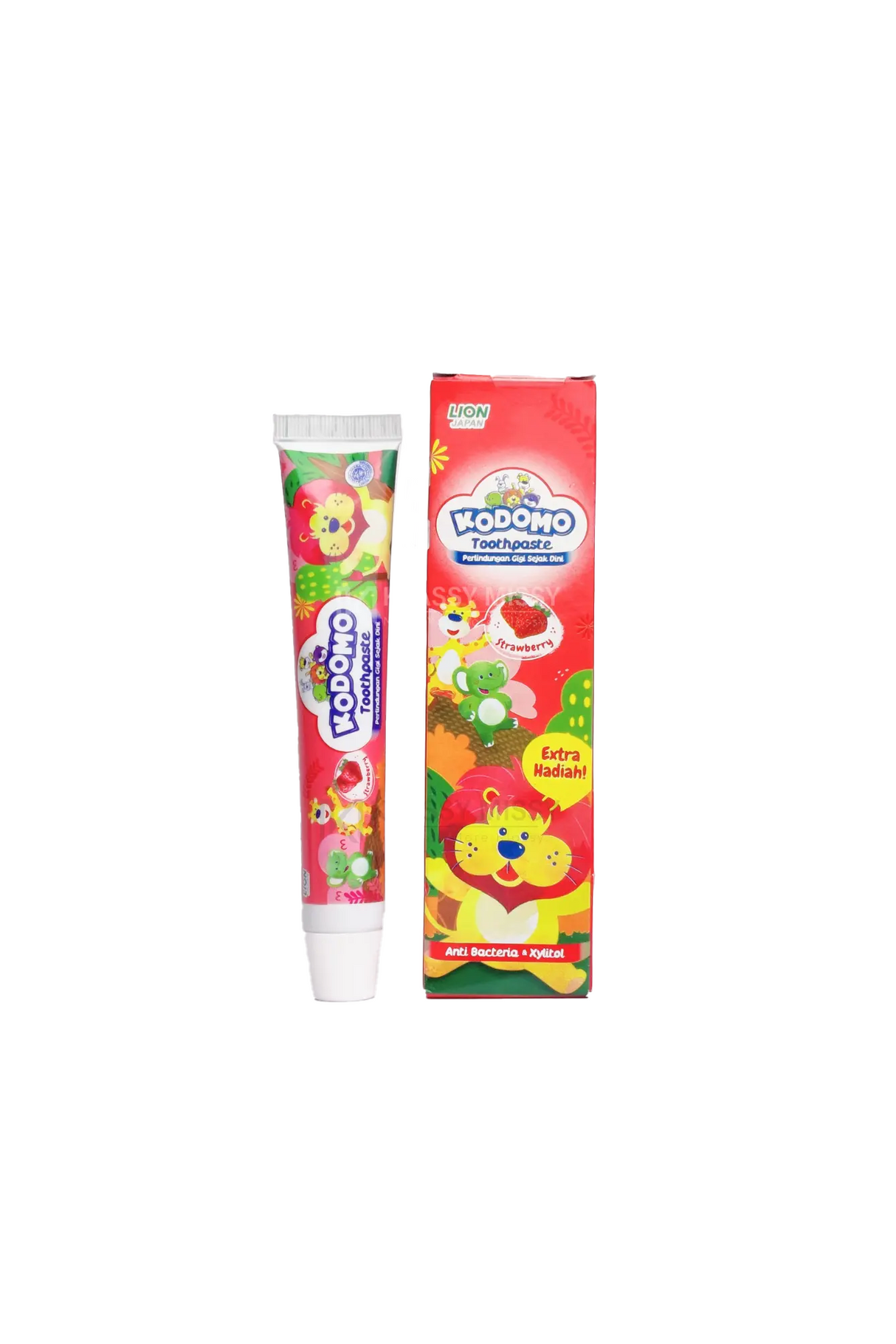 kodomo tooth paste strawberry 45g indonesia