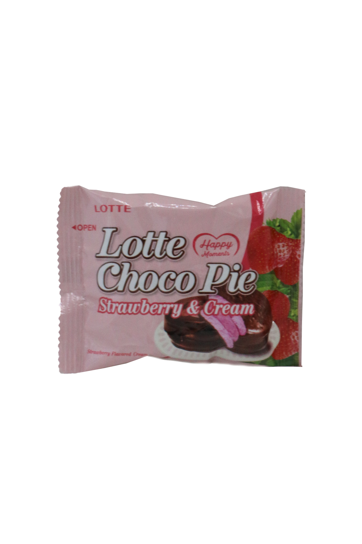 lotte choco pie strawberry&cream 40rs