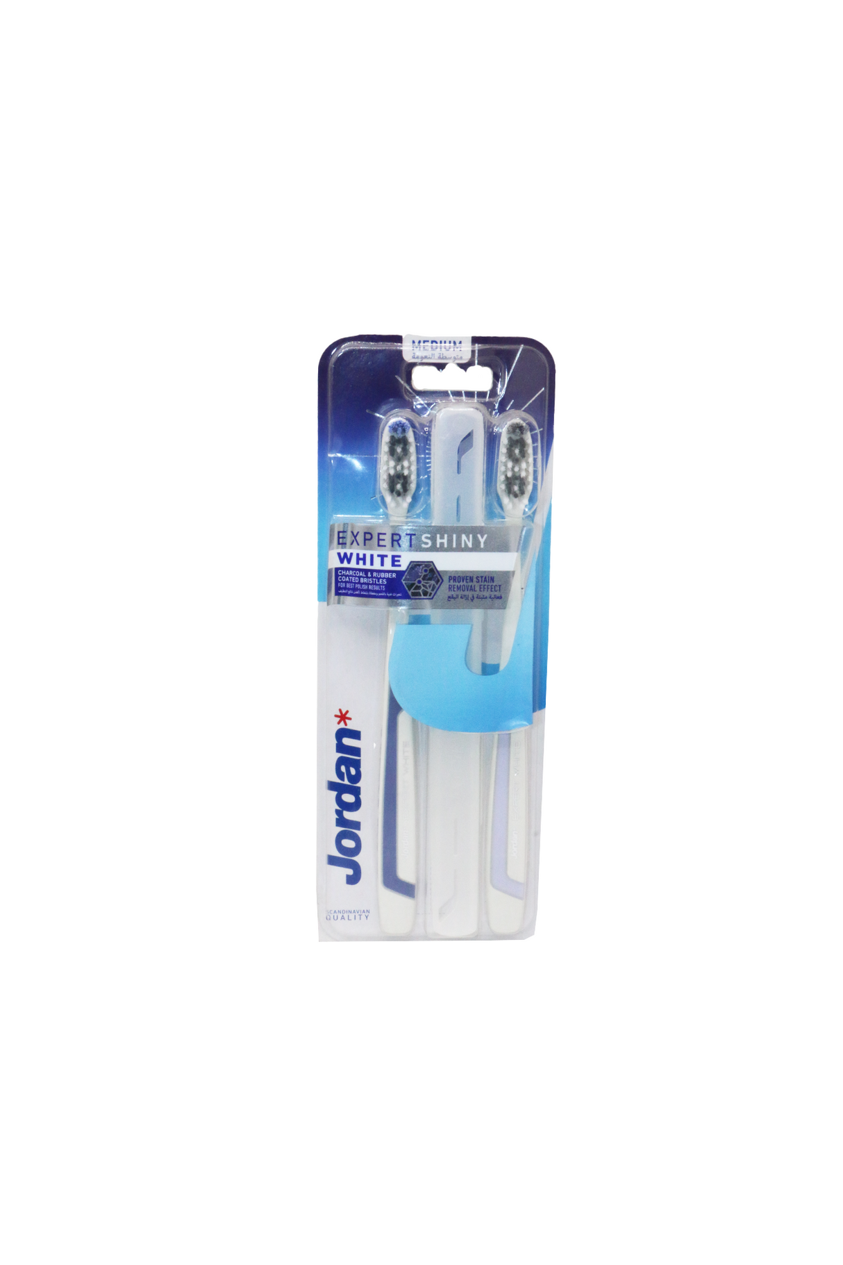 jordan tooth brush medium expert shiny 2pc