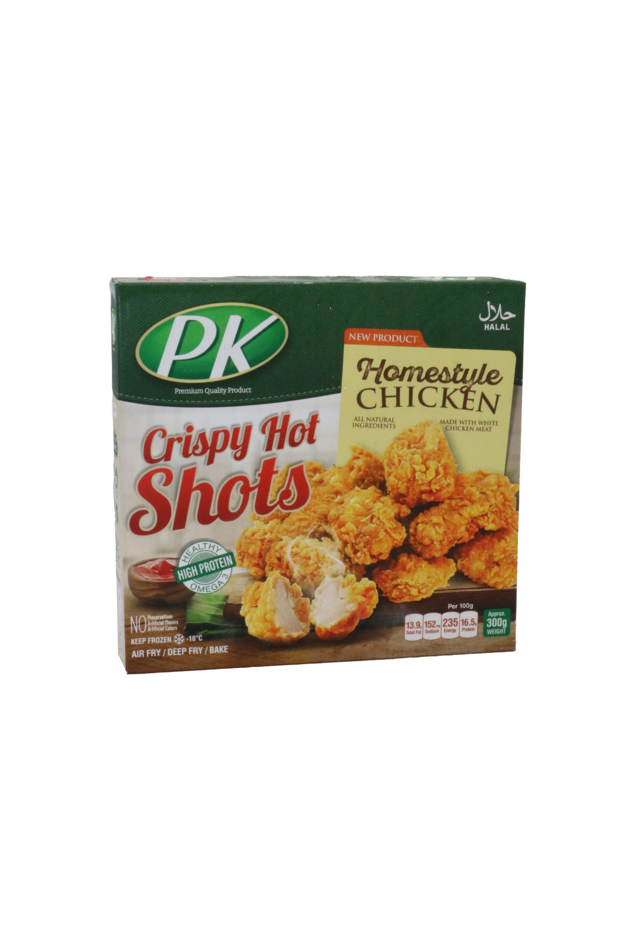 pk crispy hot shot 300g