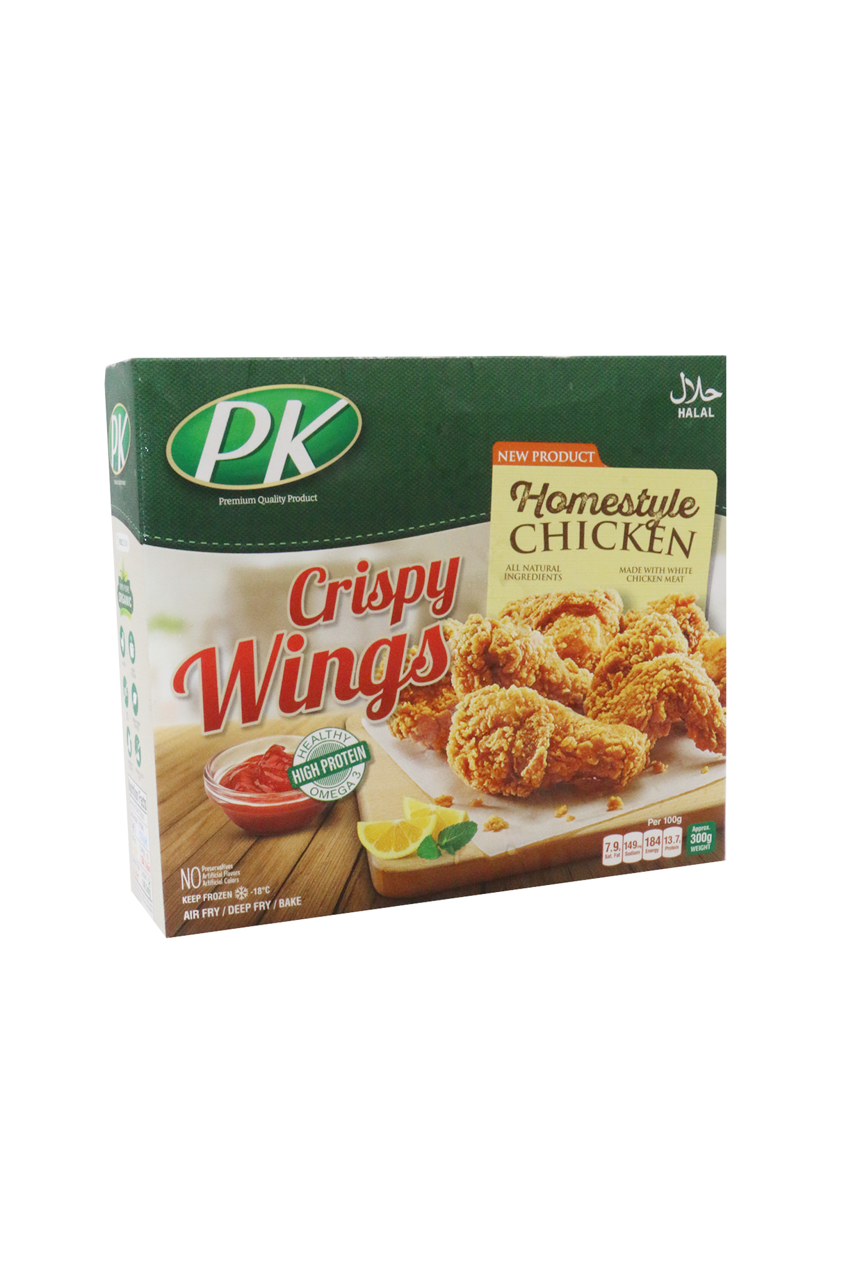 pk crispy wings 300g