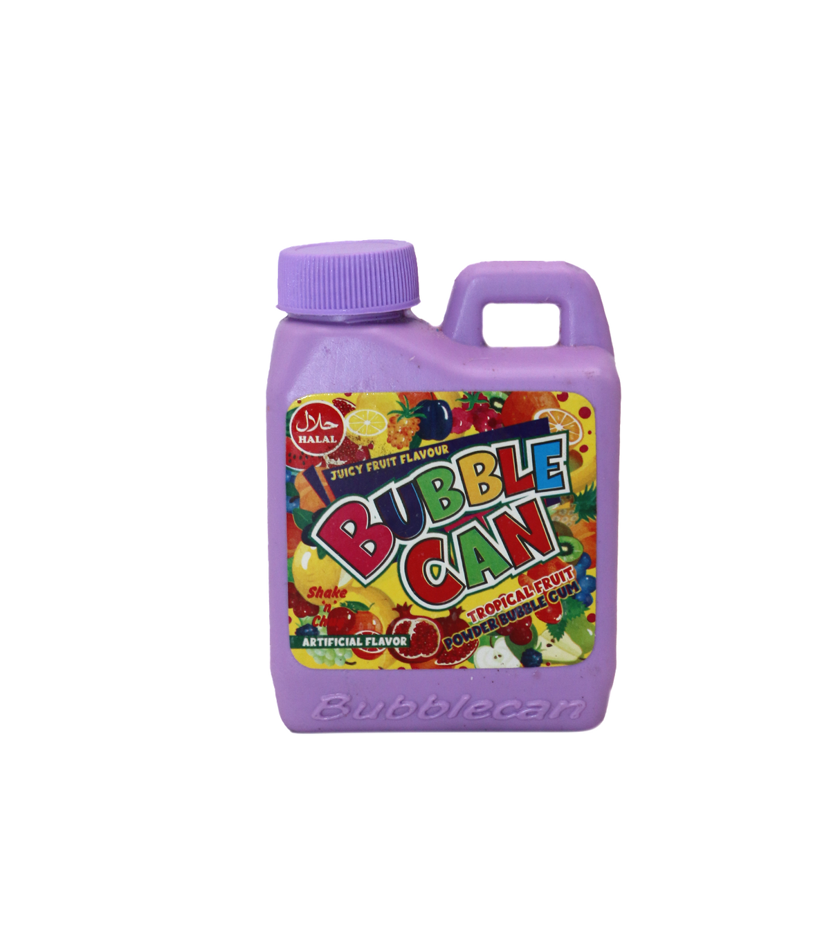 bubble can tropical fruit gum