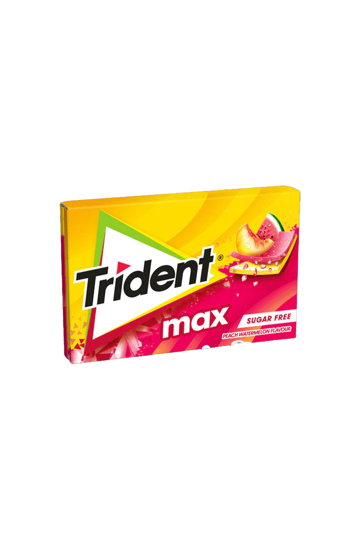 trident max gum peach watermelon 23g