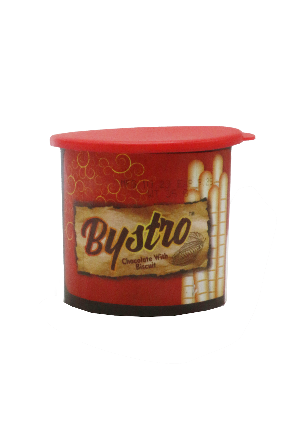 taste factory bystro chocolate with biscuit 35g