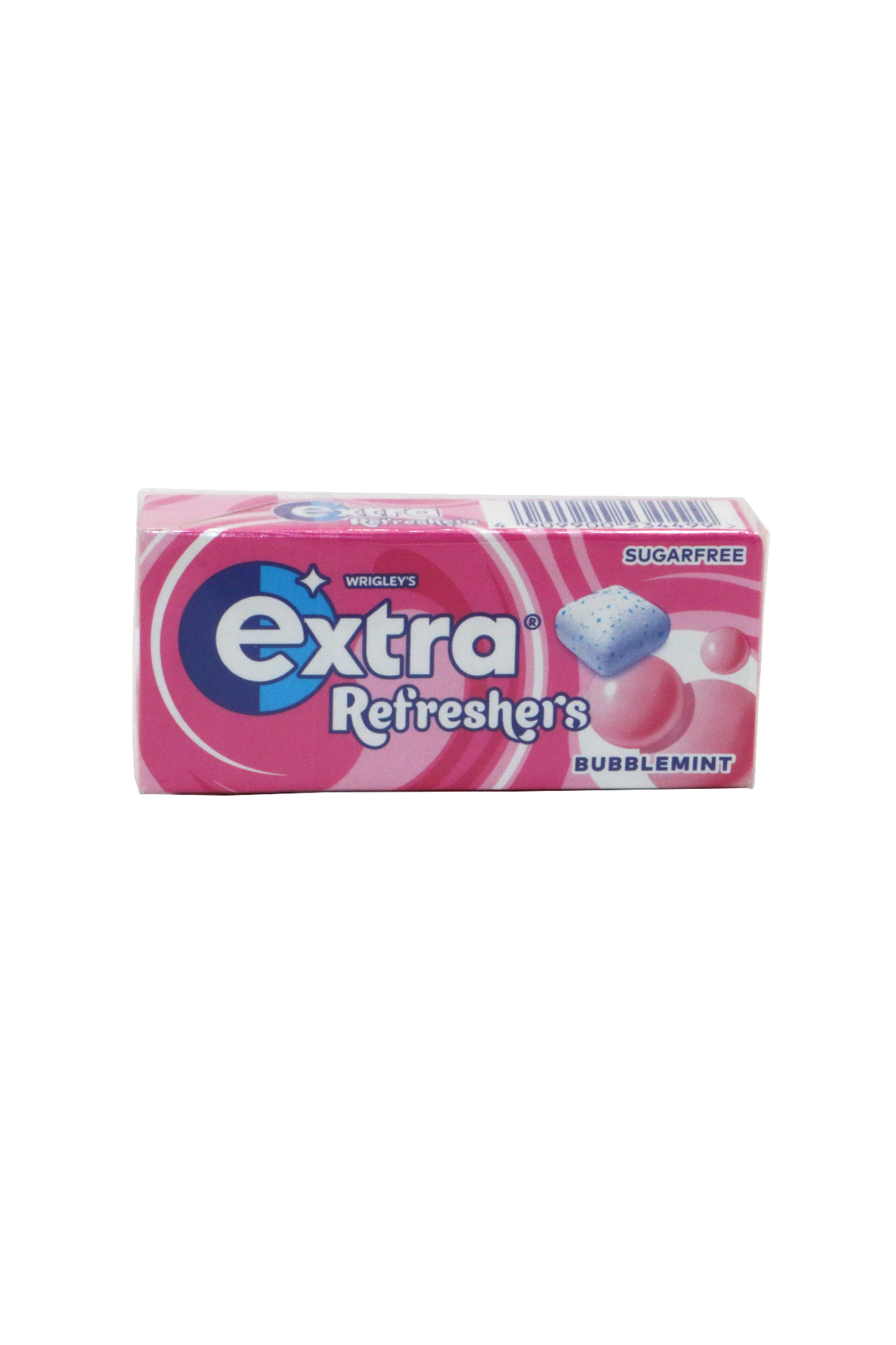 extra gum refreshers bubblemint 15.6g