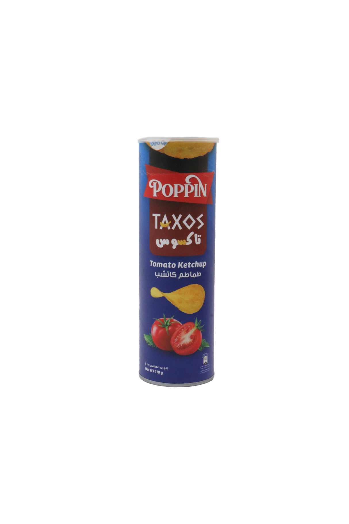 poppin chips tomato ketchup 110g uae