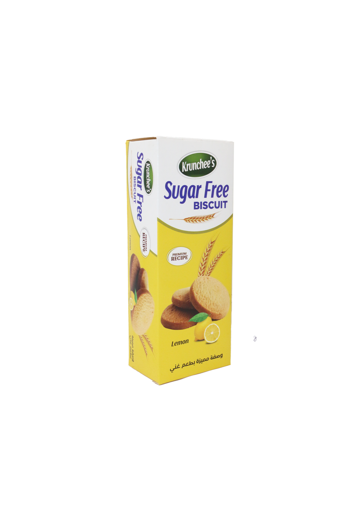 krunchees sugar free biscuits lemon 100g