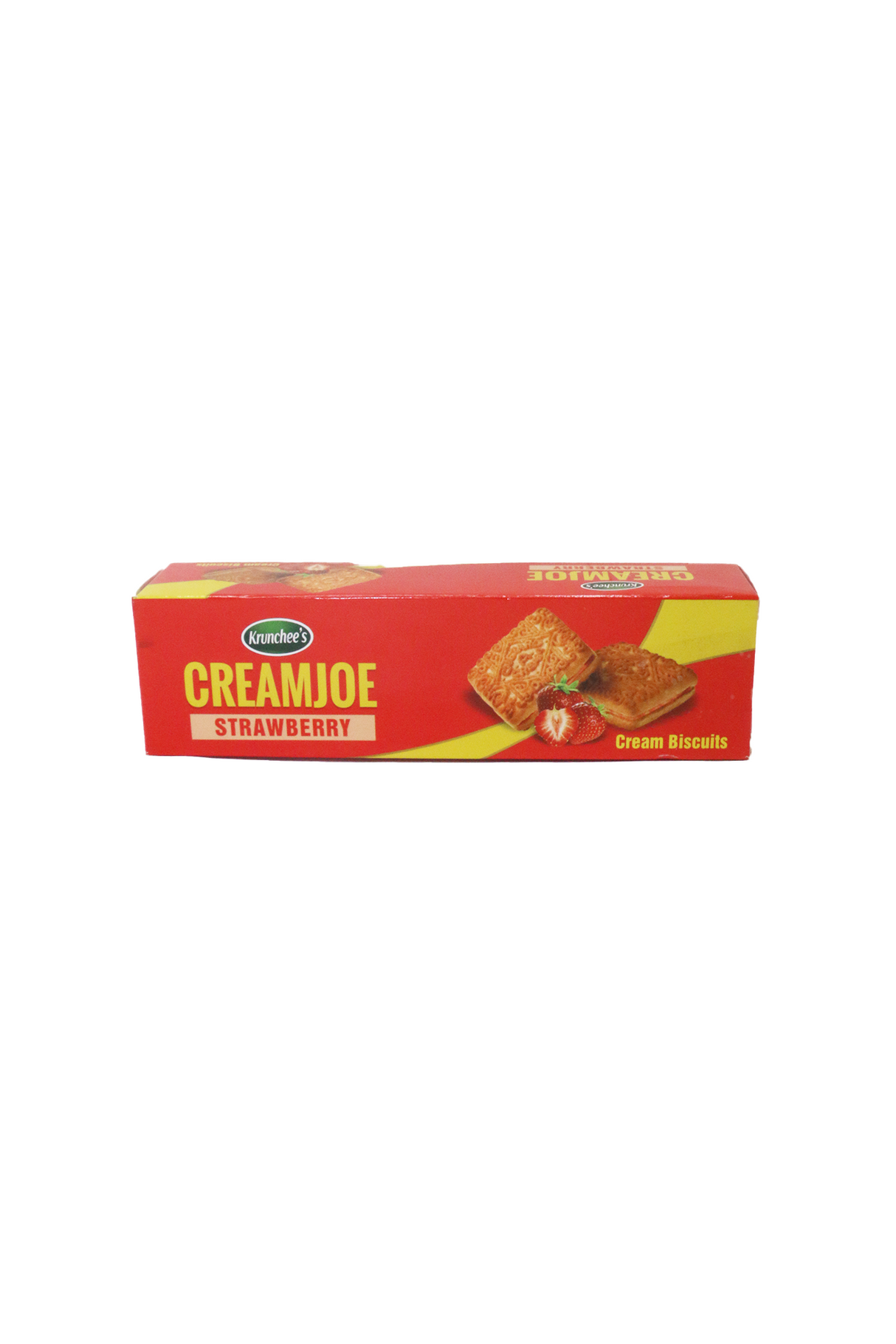 krunchees creamjoe biscuits strawberry 100g