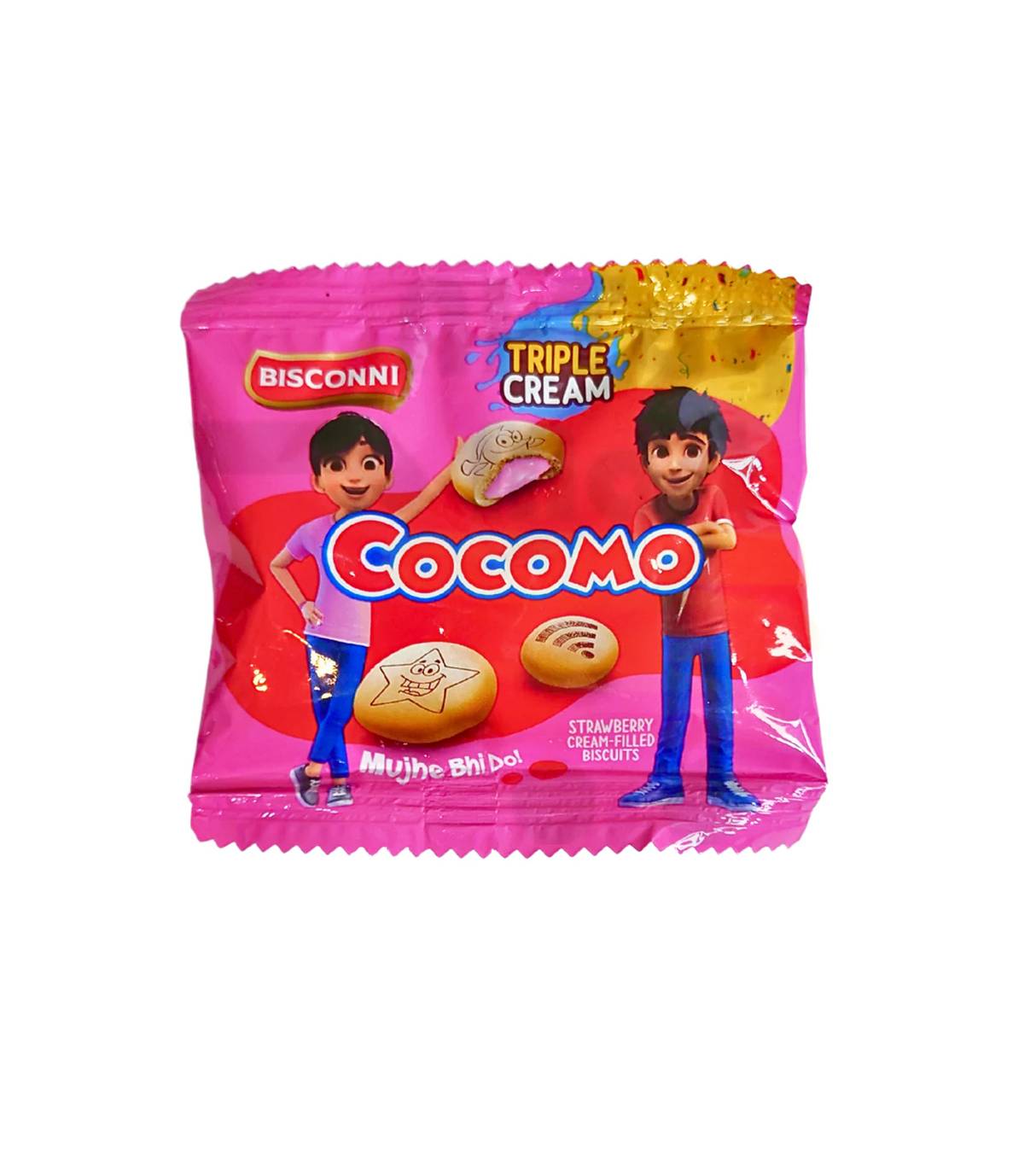 bisconni cocomo strawberry tripple cream 10rs
