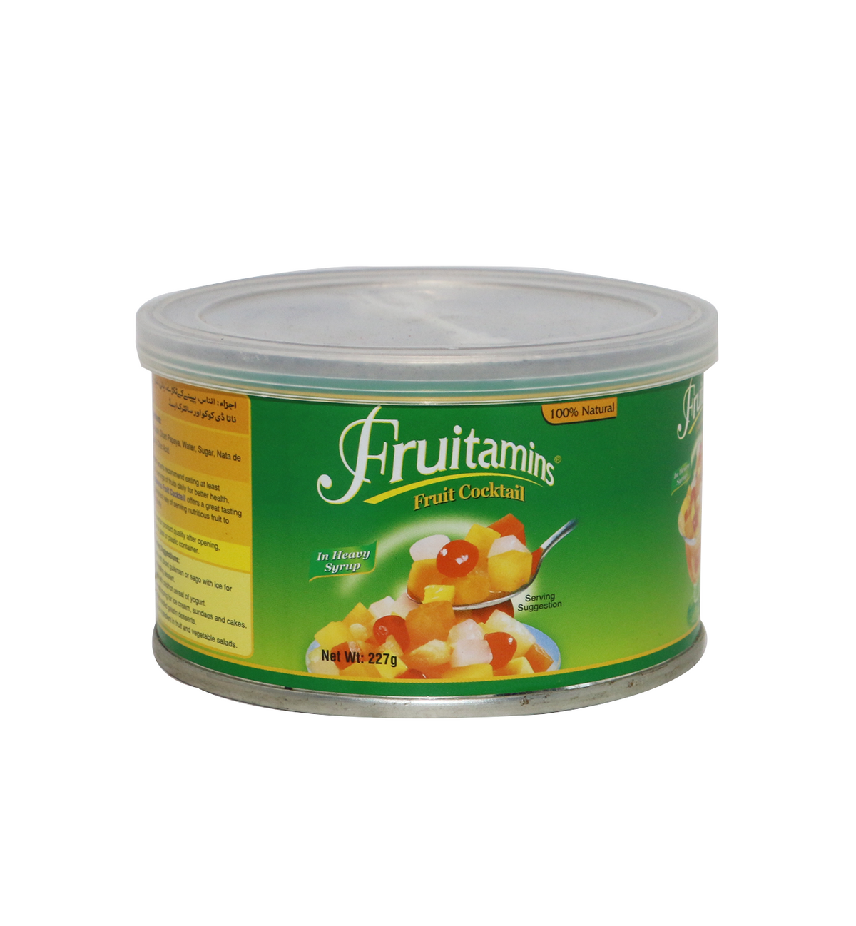 fruitamins fruit cocktail green 227g thailand