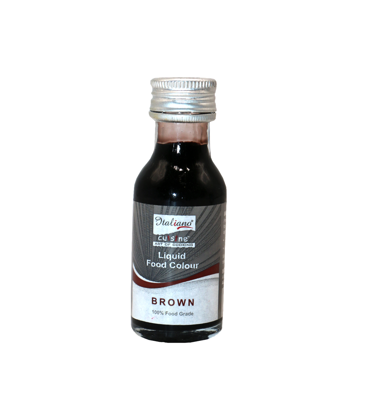 italiano food colour brown 25ml
