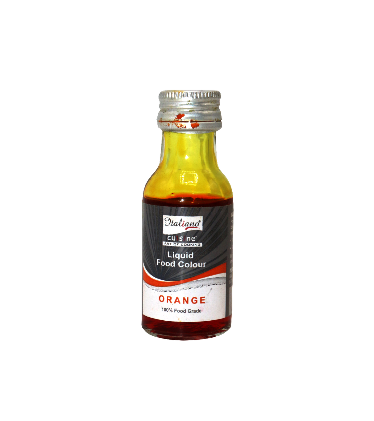 italiano food colour orange 25ml