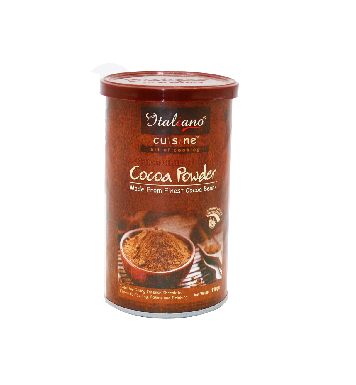 italiano cocoa powder 110g jar