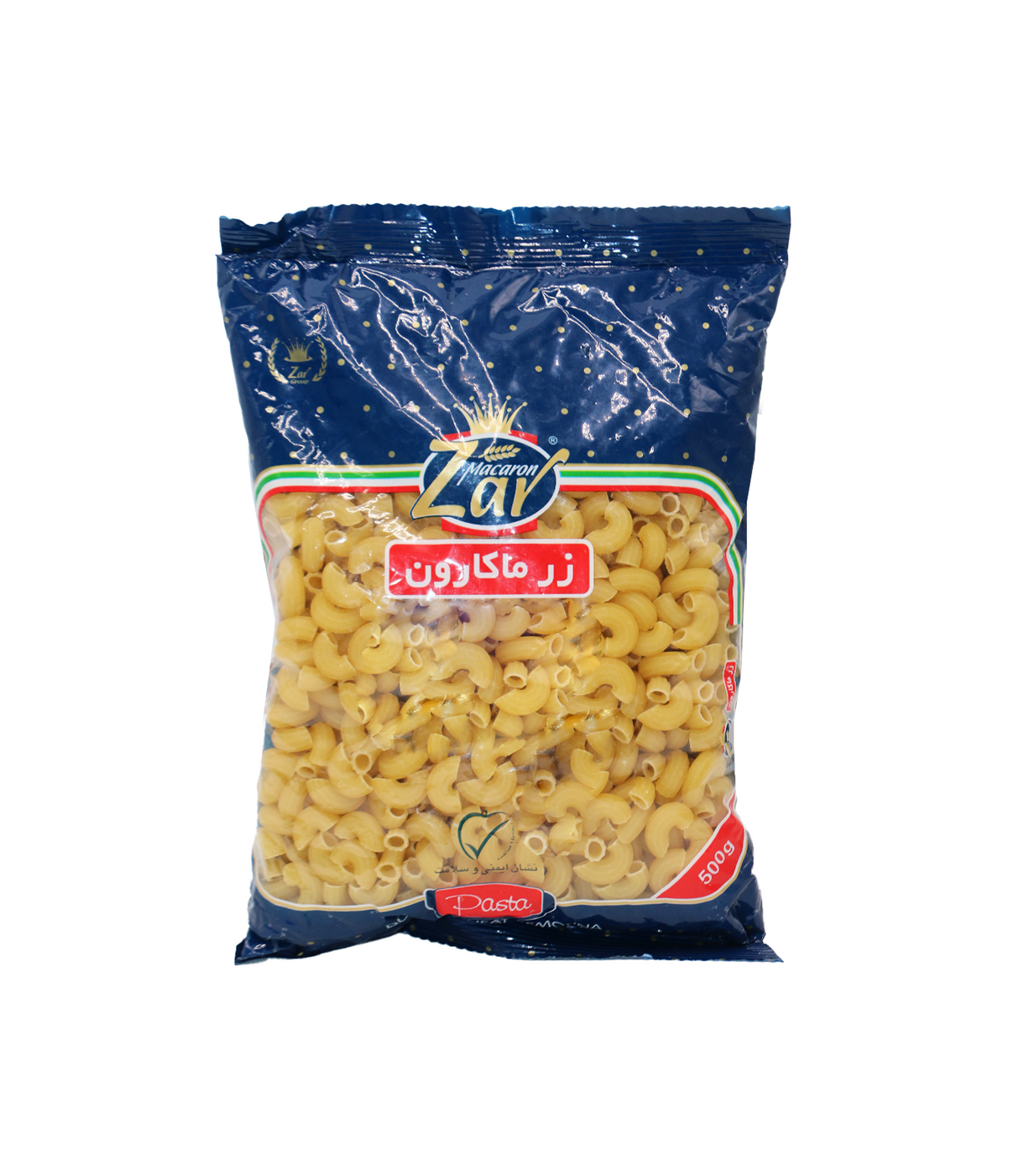 zar grooved elbow pasta 500g