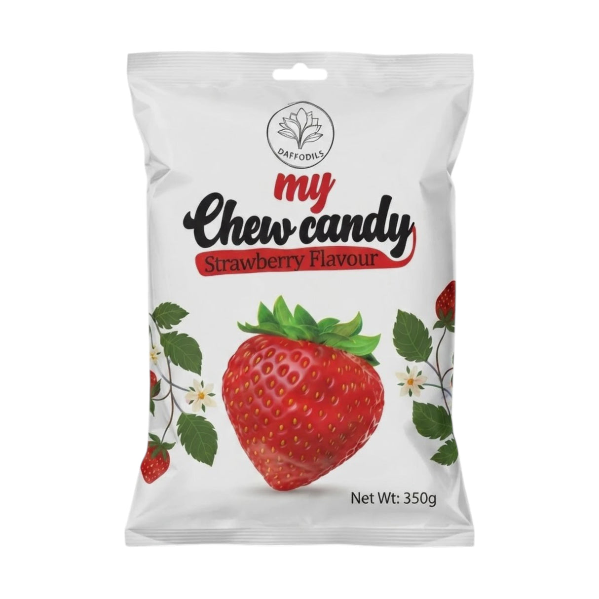 daffodils my chew candy strawberry 350g prc