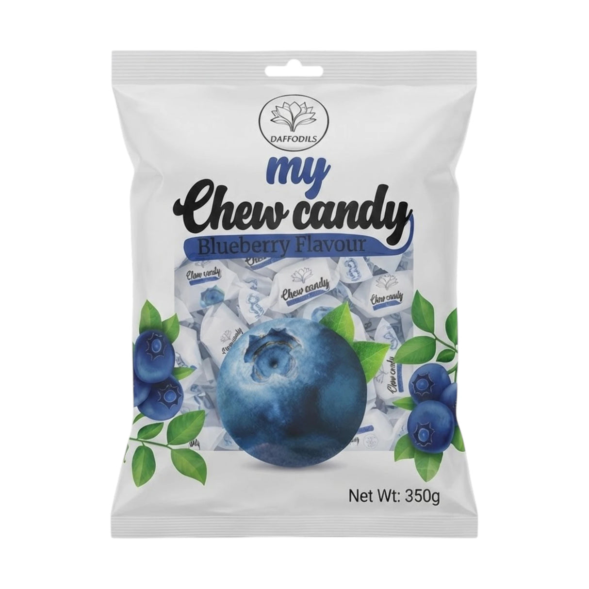 daffodils my chew candy blueberry 350g prc