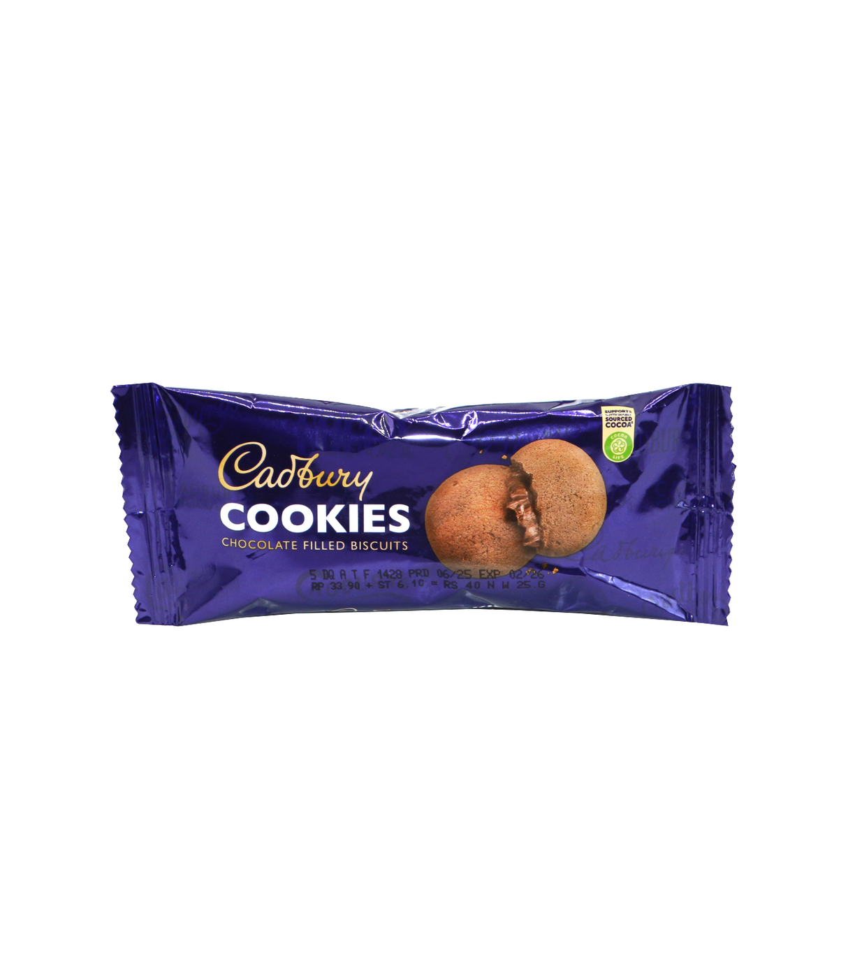 cadbury cookies chocolate filled rs40