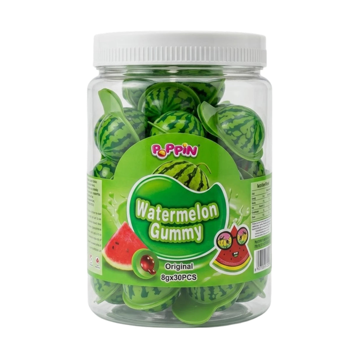 poppin jelly watermelon gummy 8g uae