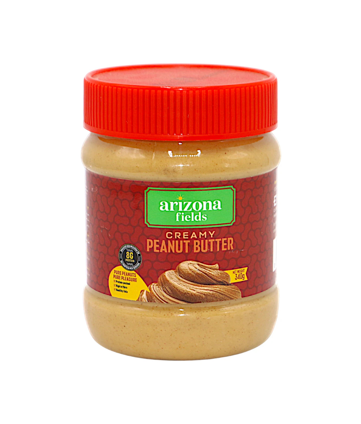 arizona fields creamy peanut butter 340g