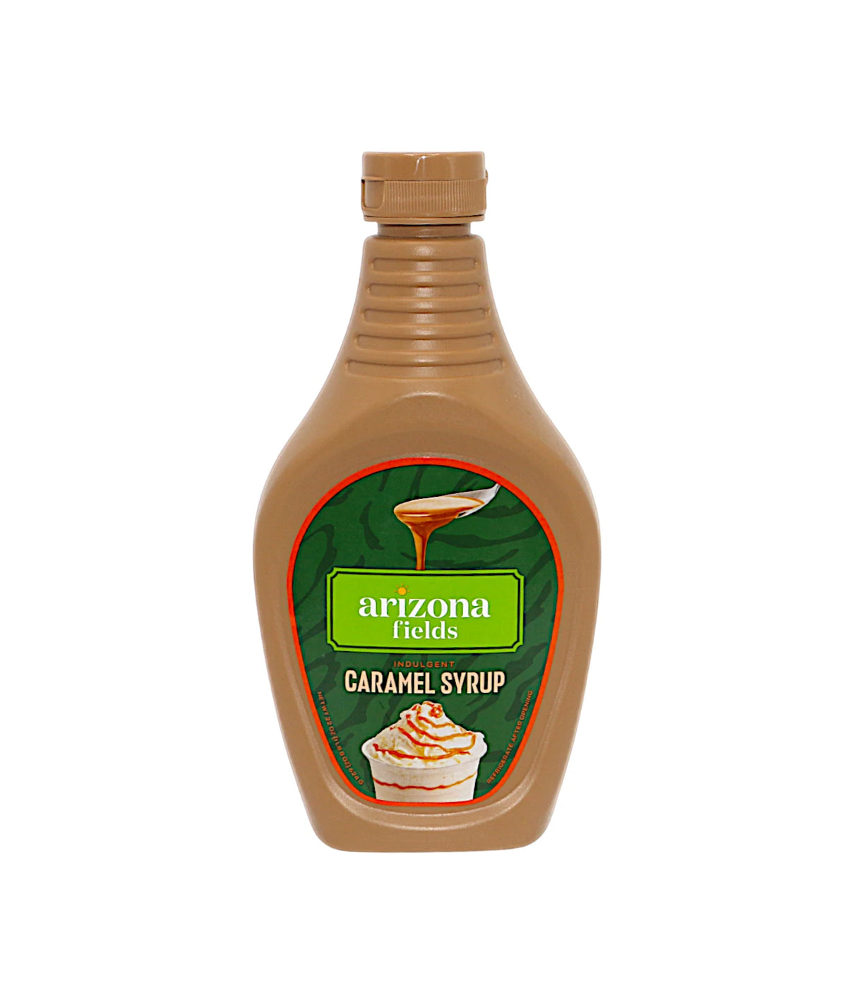 arizona fields syrup caramel 624g