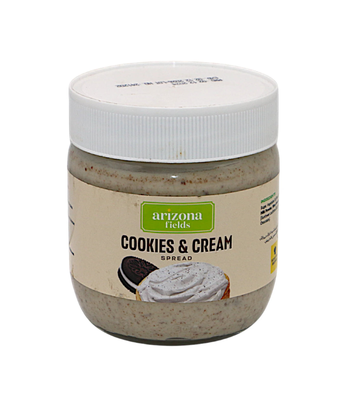 arizona fields cookies & cream spread 400g