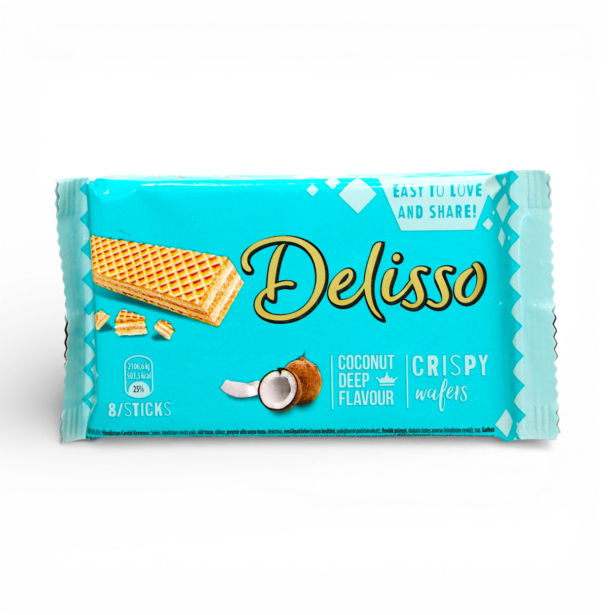 toren delisso wafers coconut 40g turkey