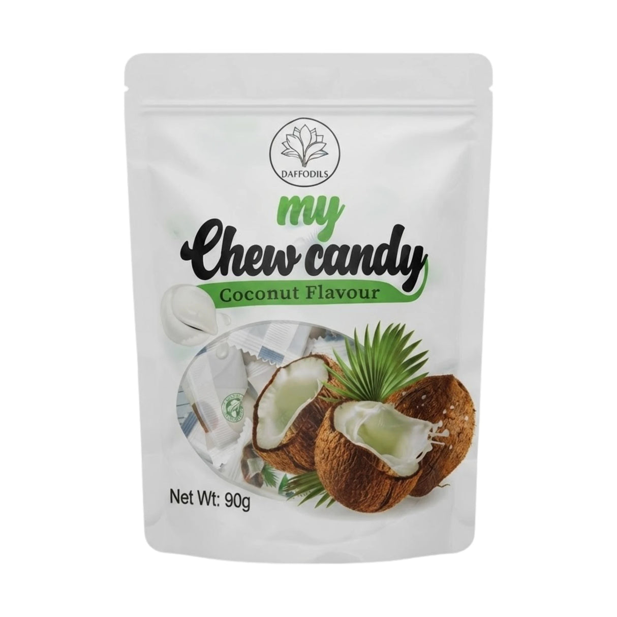 daffodils my chew candy coconut 90g prc