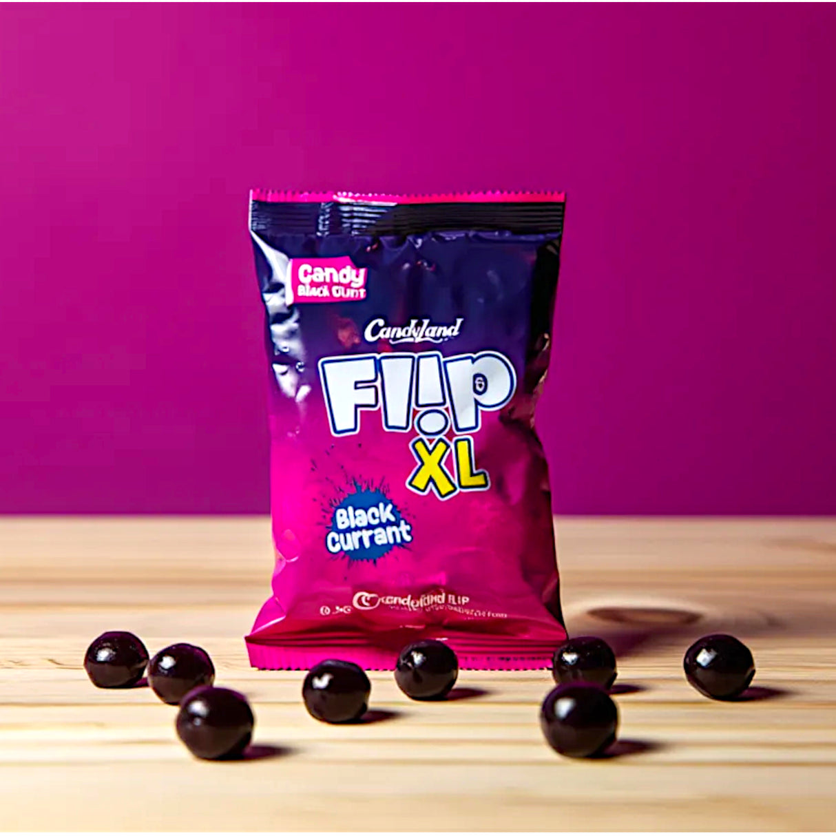 candyland candy flip xl black currant pouch 118.75g