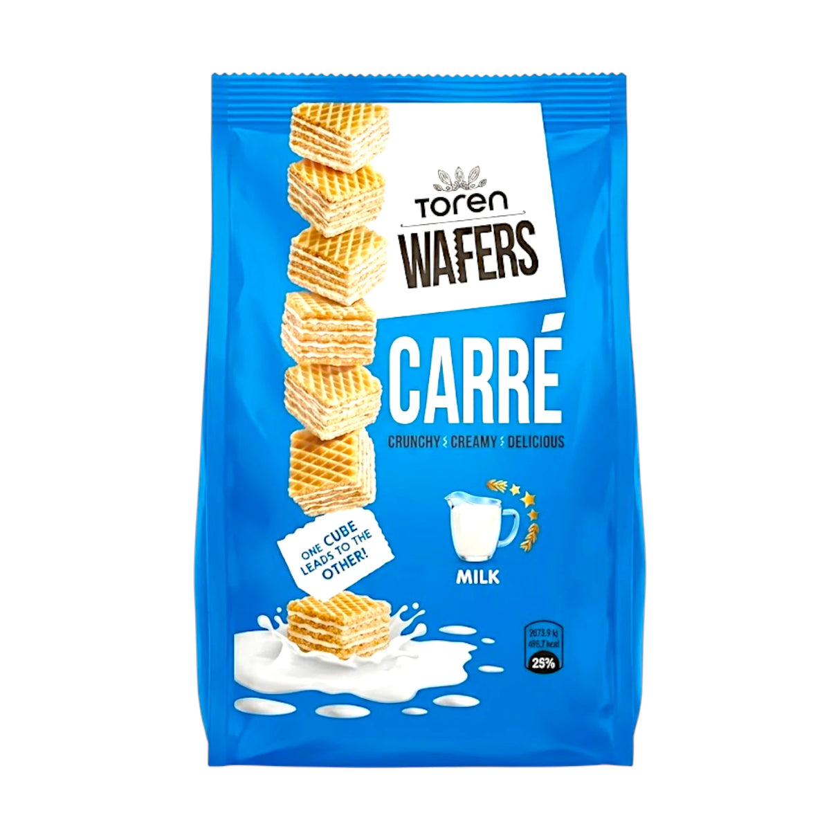 TOREN WAFERS MILK CREAM POUCH 125g TURKEY