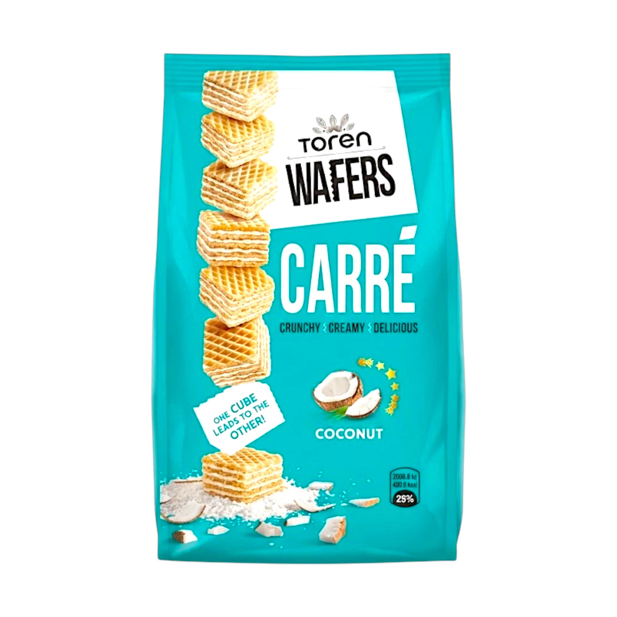 TOREN WAFERS COCONUT CREAM POUCH 125g TURKEY