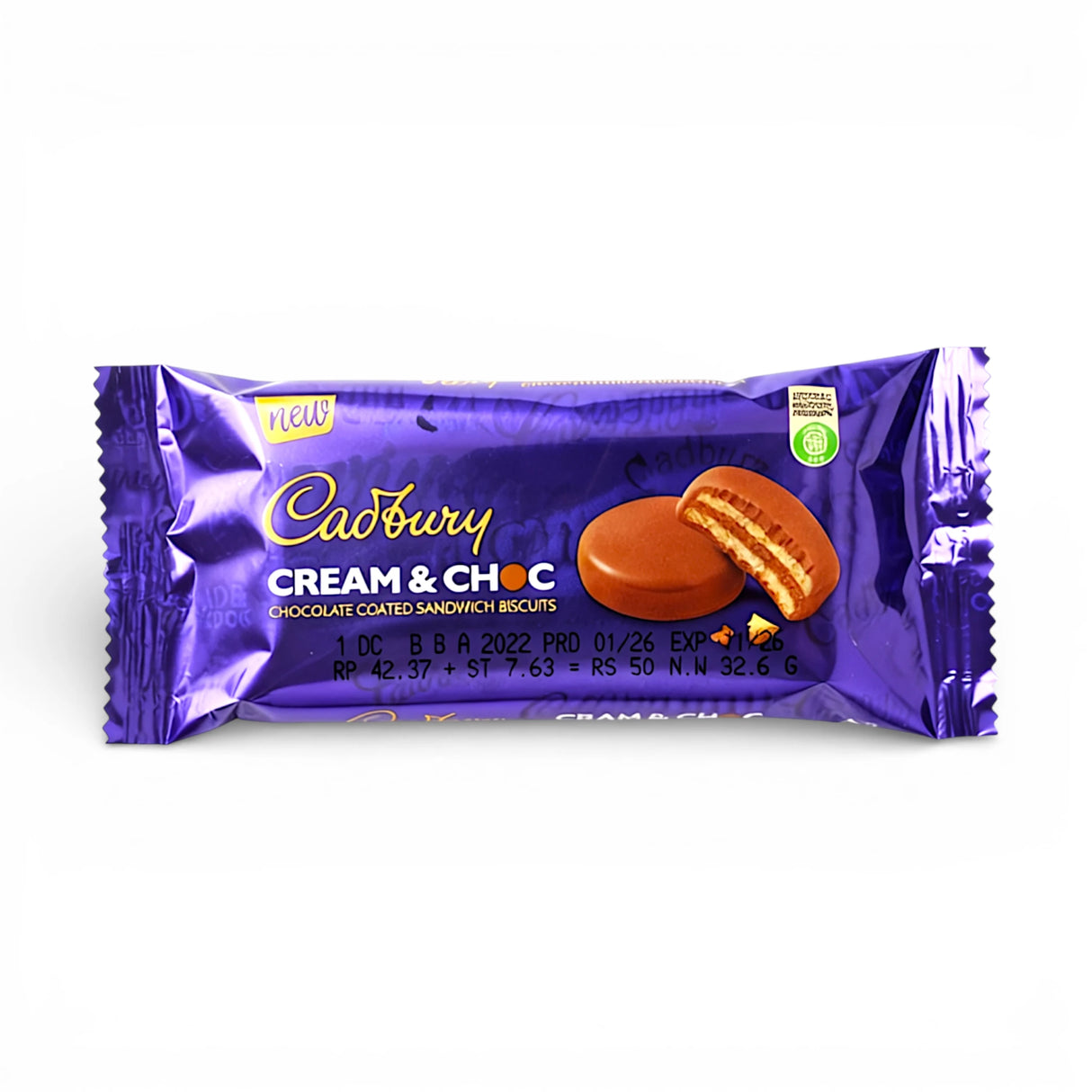 cadbury cream & choc sandwich biscuits 50rs