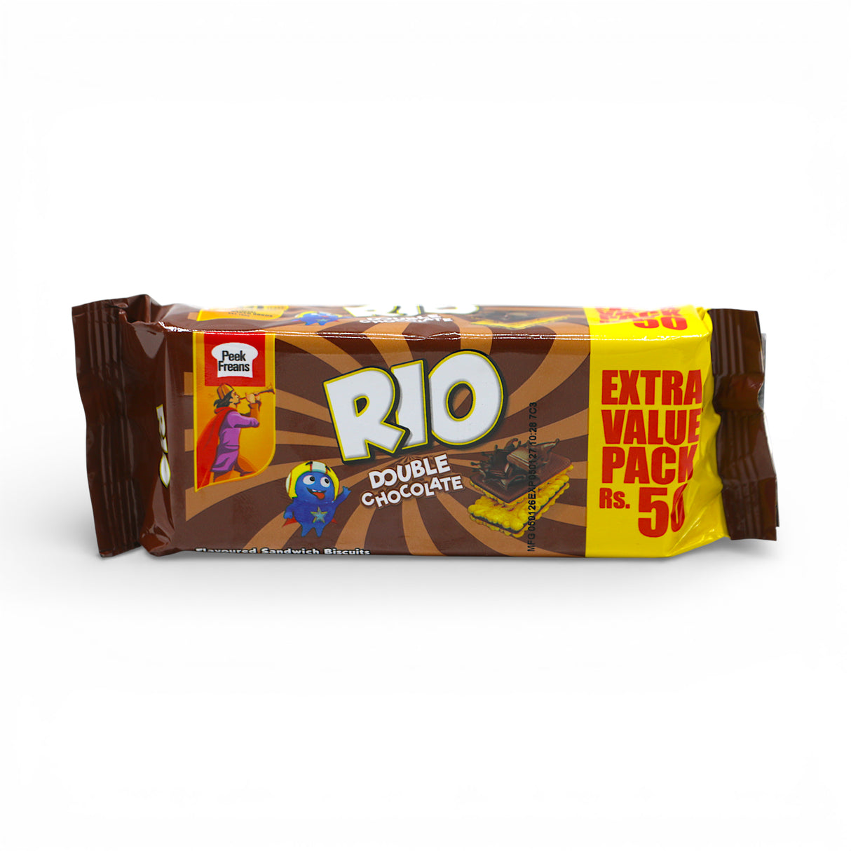 peek freans biscuit rio double chocolate 50rs