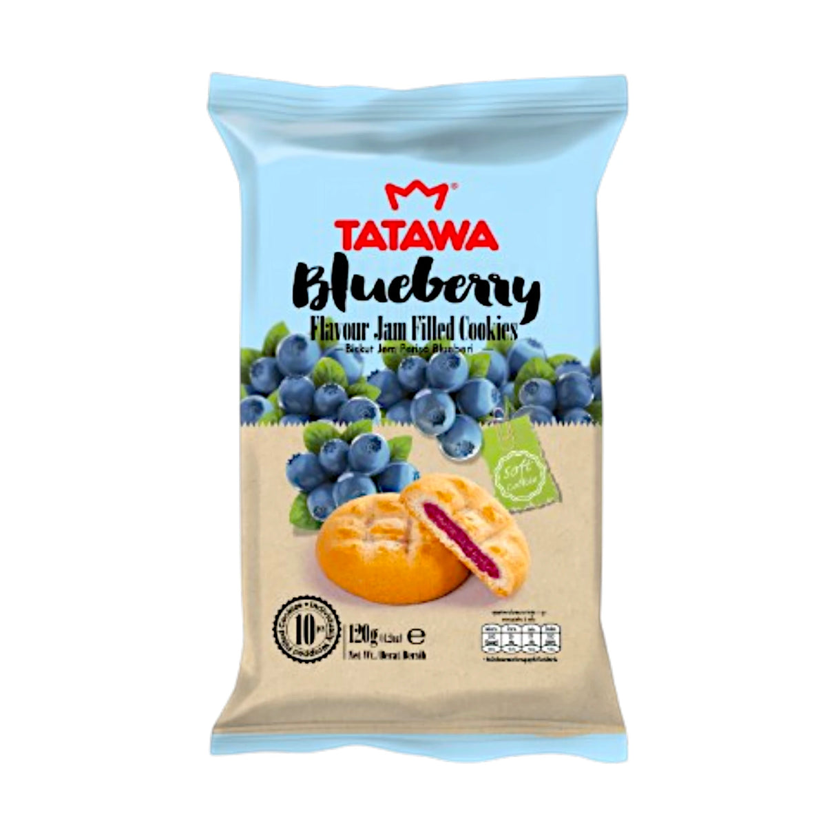 tatawa cookies blueberry 120g malaysia