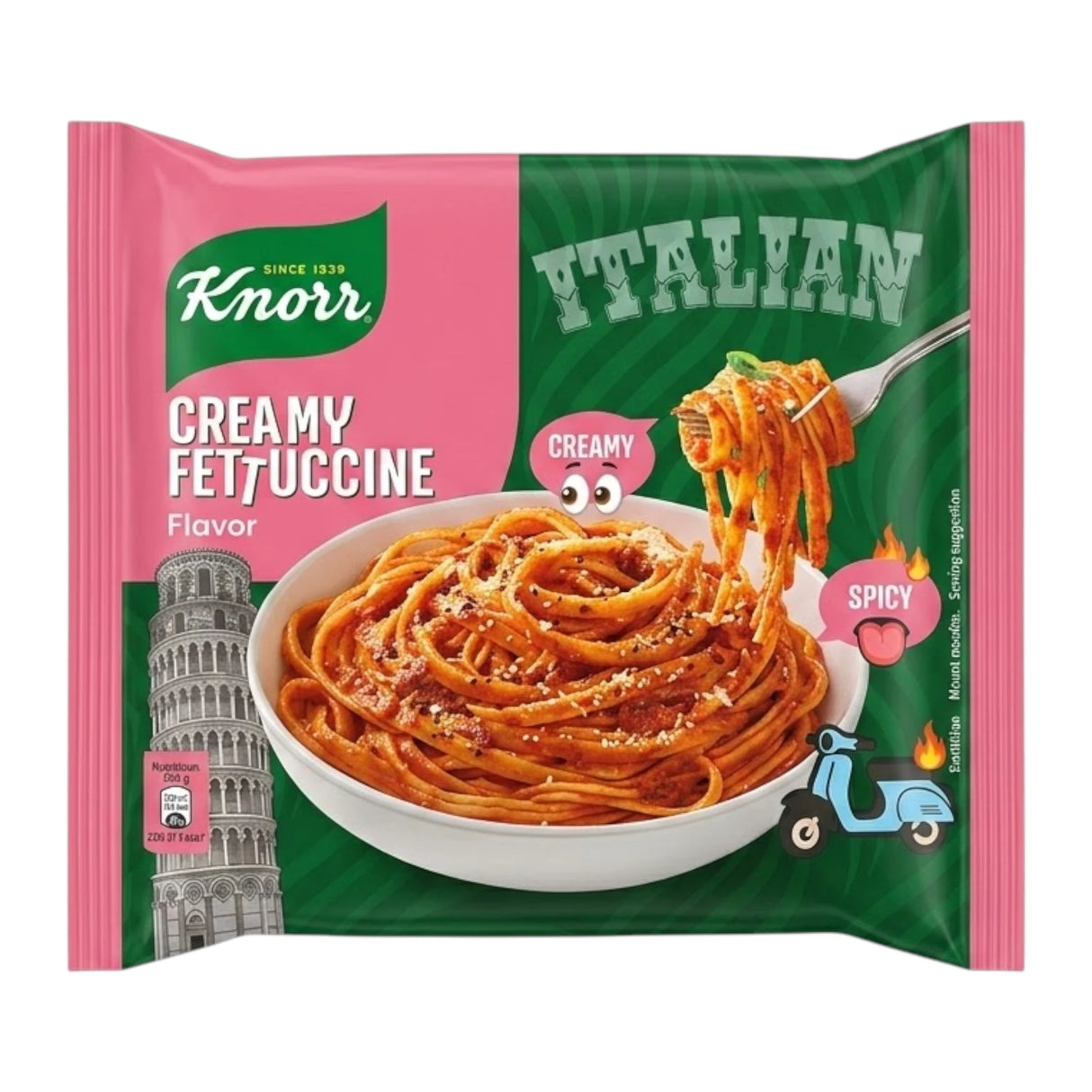 knorr noodle italian creamy fettuccine 132g
