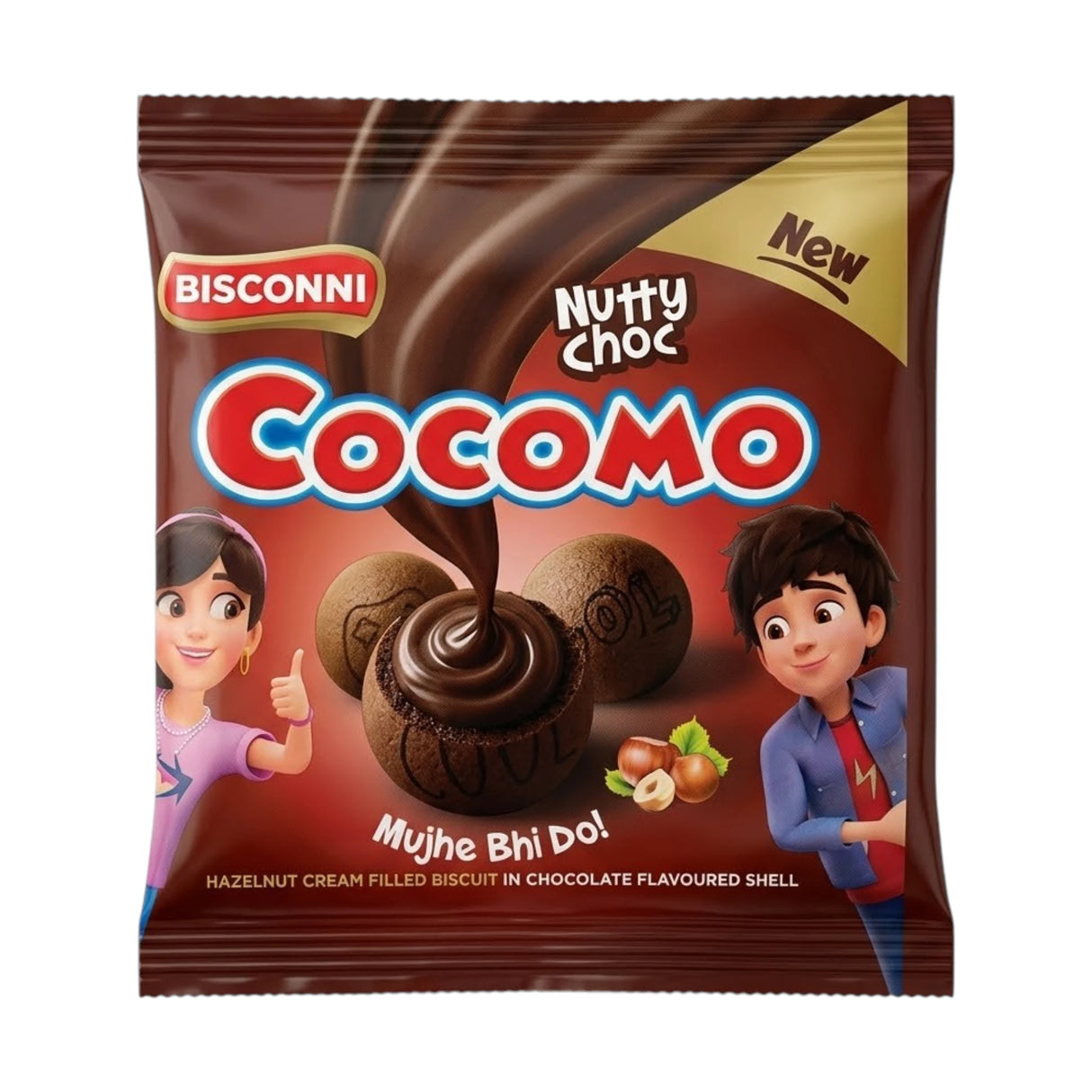 bisconni cocomo nutty choc 20rs