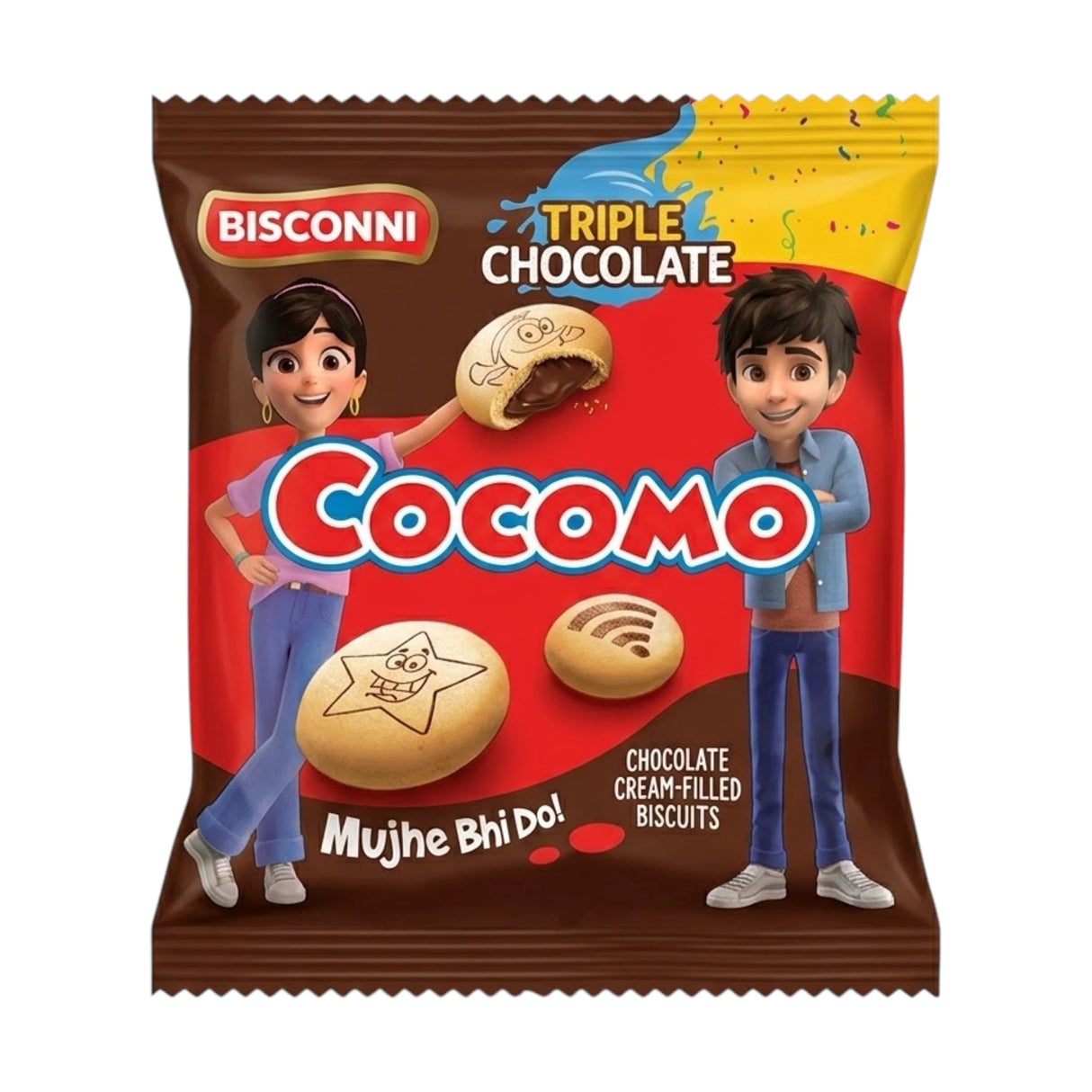 bisconni cocomo tripple chocolate 20rs