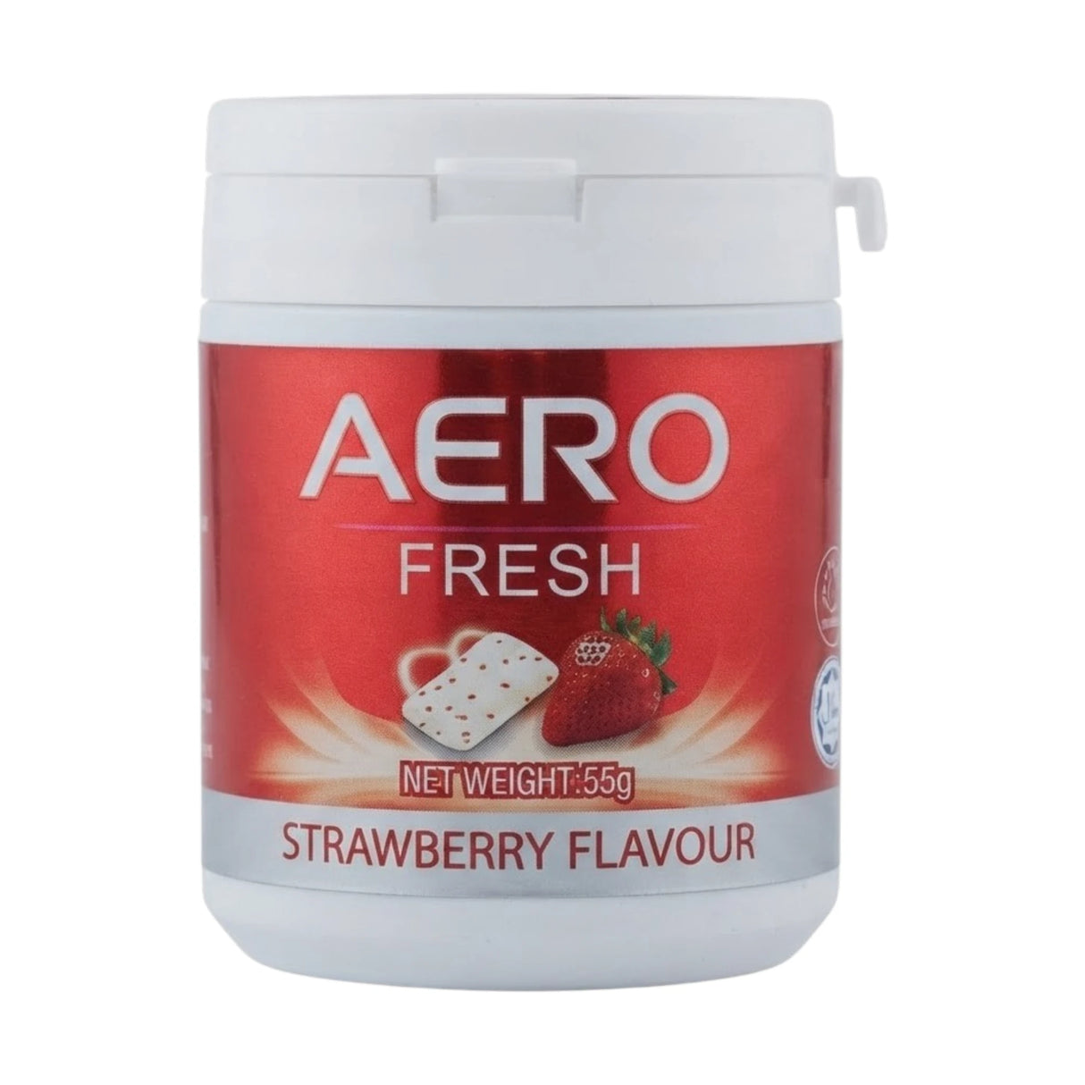 daffodils aero fresh bubble gum strawberry 55g jar p.r.c