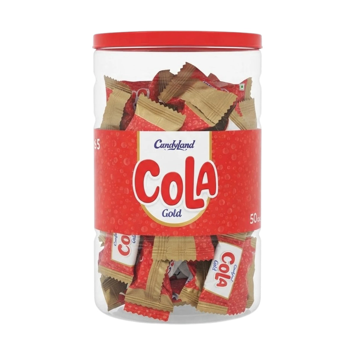 candyland candy cola gold jar 237g