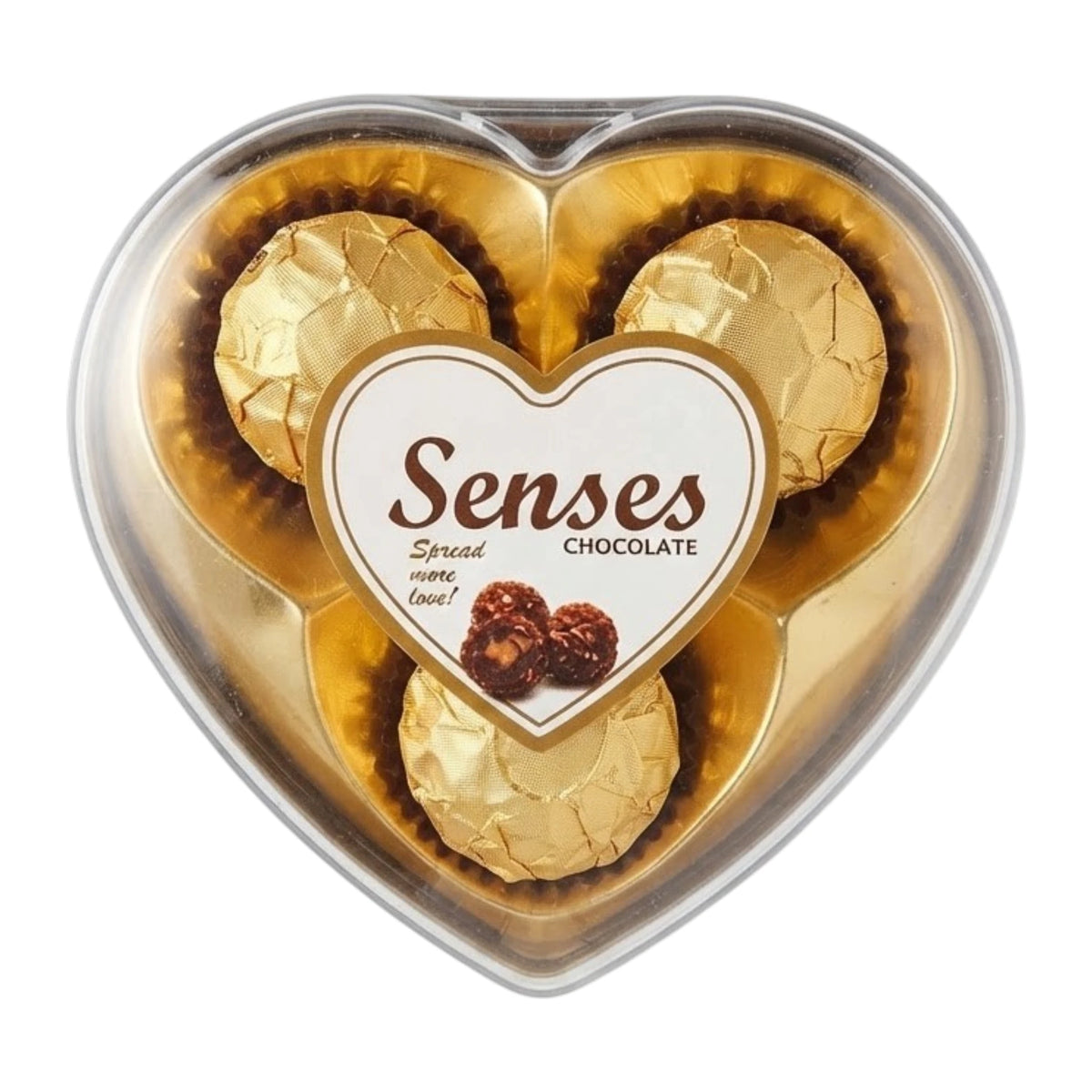 senses chocolate heart gold t3 37.5g uae