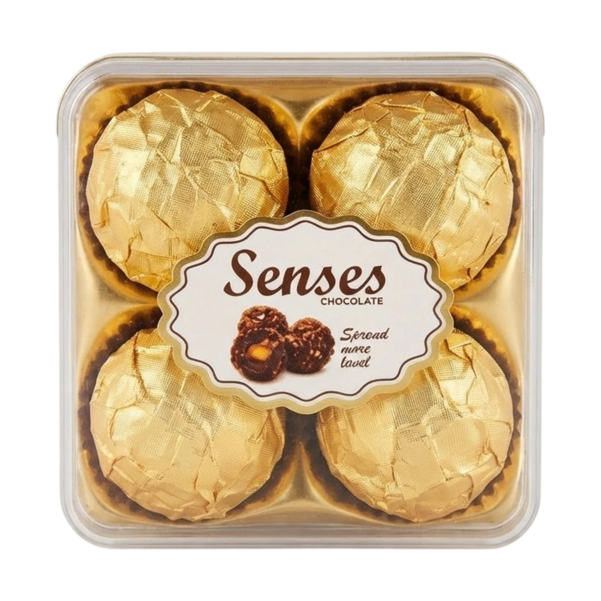 senses chocolate square gold t4 50g uae