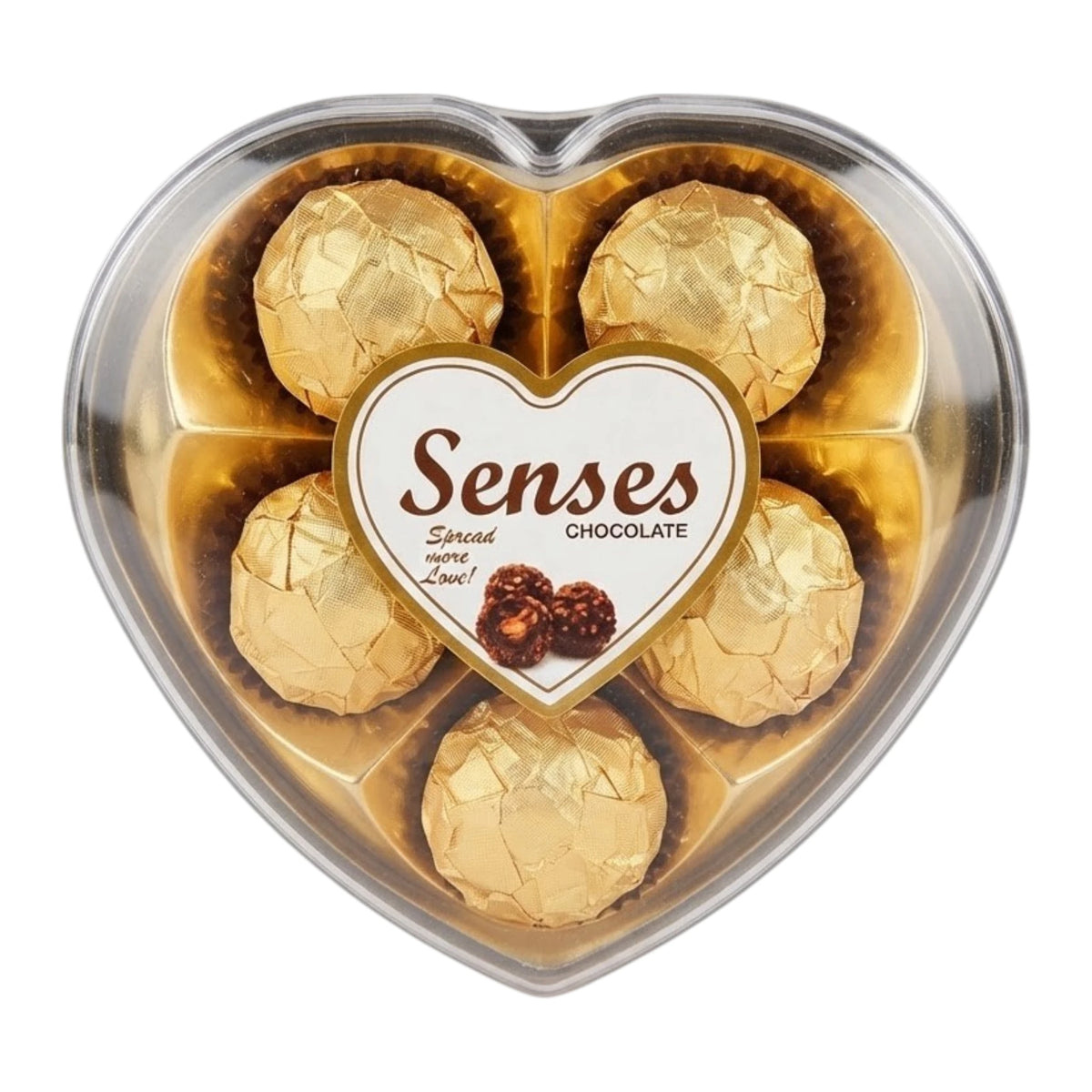 senses chocolate heart gold t5 62.5g uae