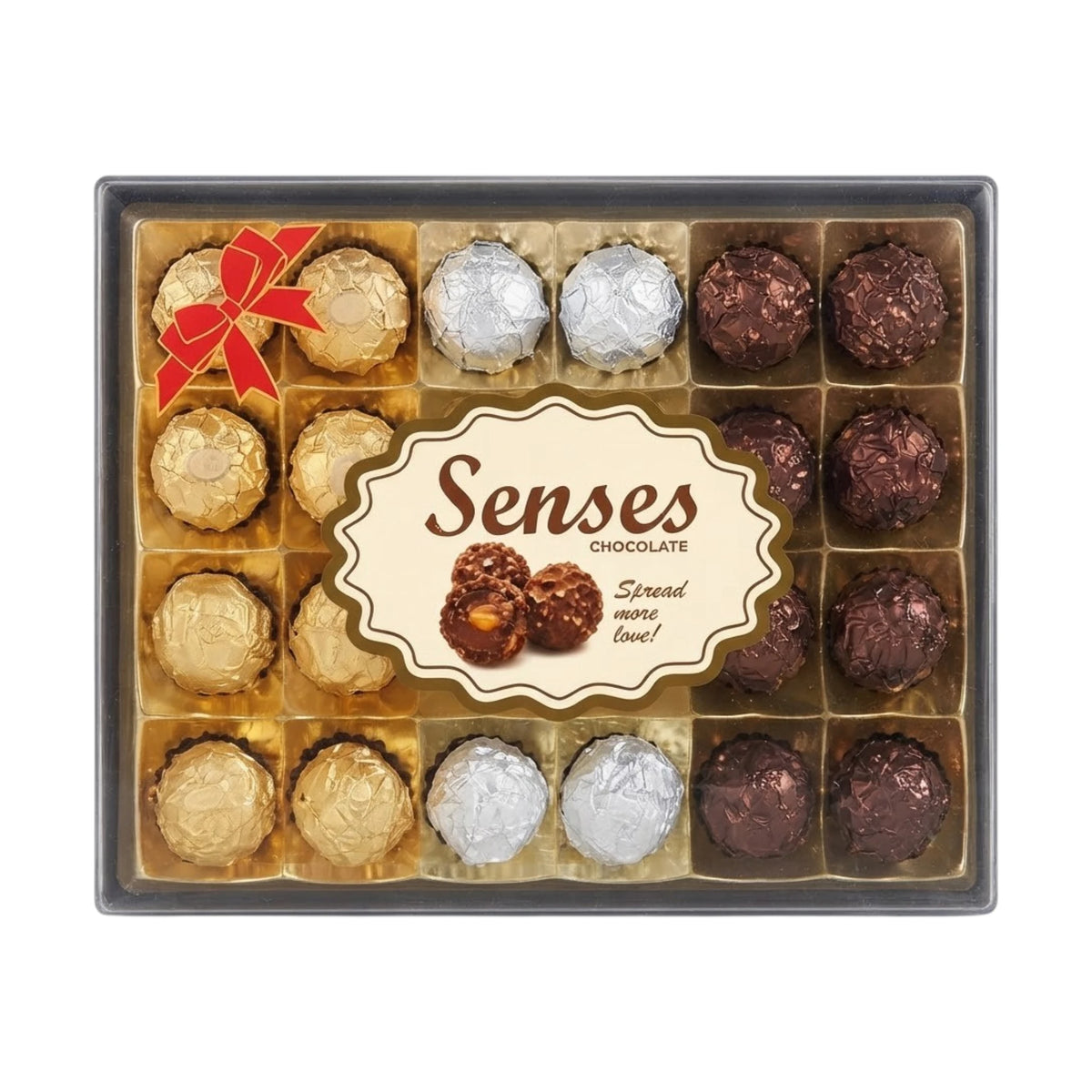 senses chocolate rectangle multi t24 300g uae